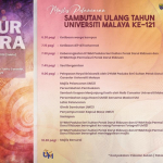UNIVERSITI MALAYA BAKAL LANCAR SAMBUTAN 121 TAHUN, MENERUSKAN LEGASI MEMBINA NEGARA