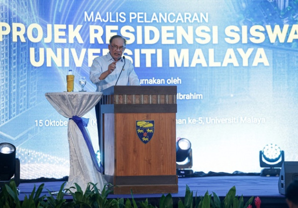 PM Anwar rasmikan projek kediaman 40,000 pelajar Universiti Malaya